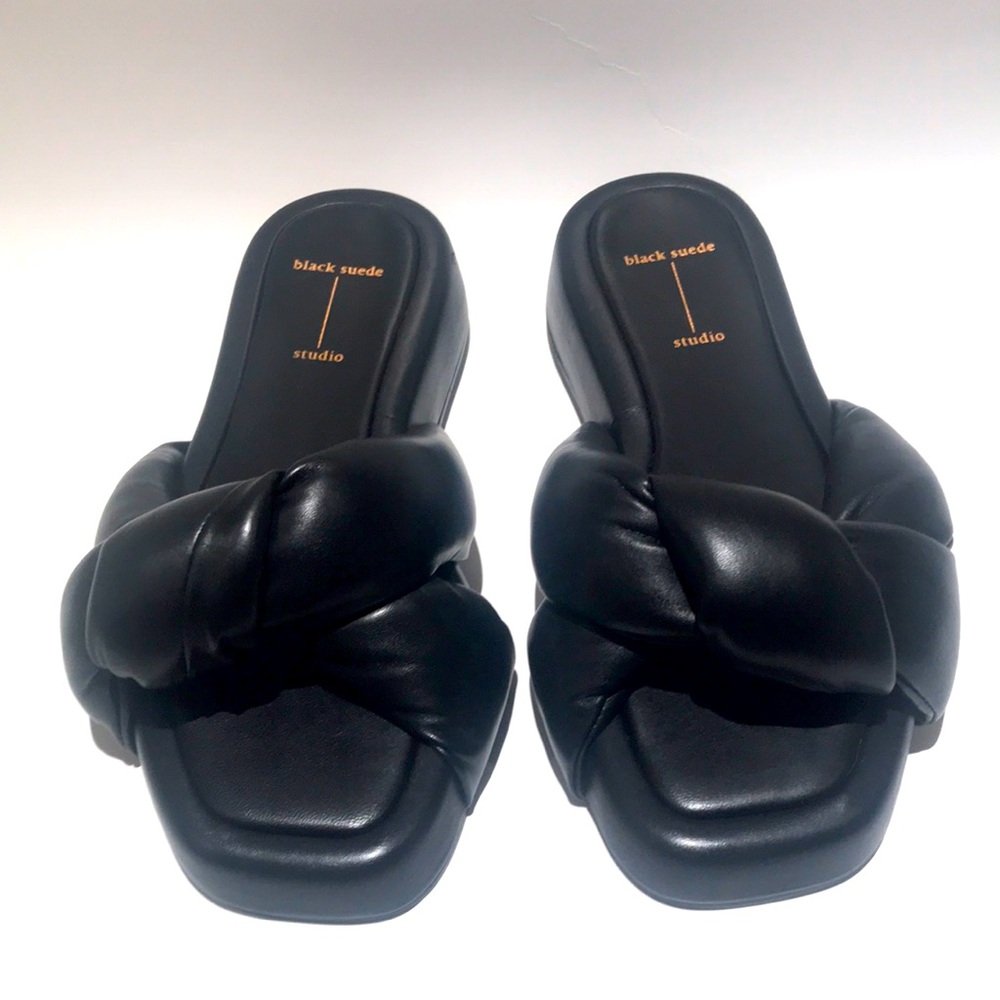 Black Suede Studio sandals